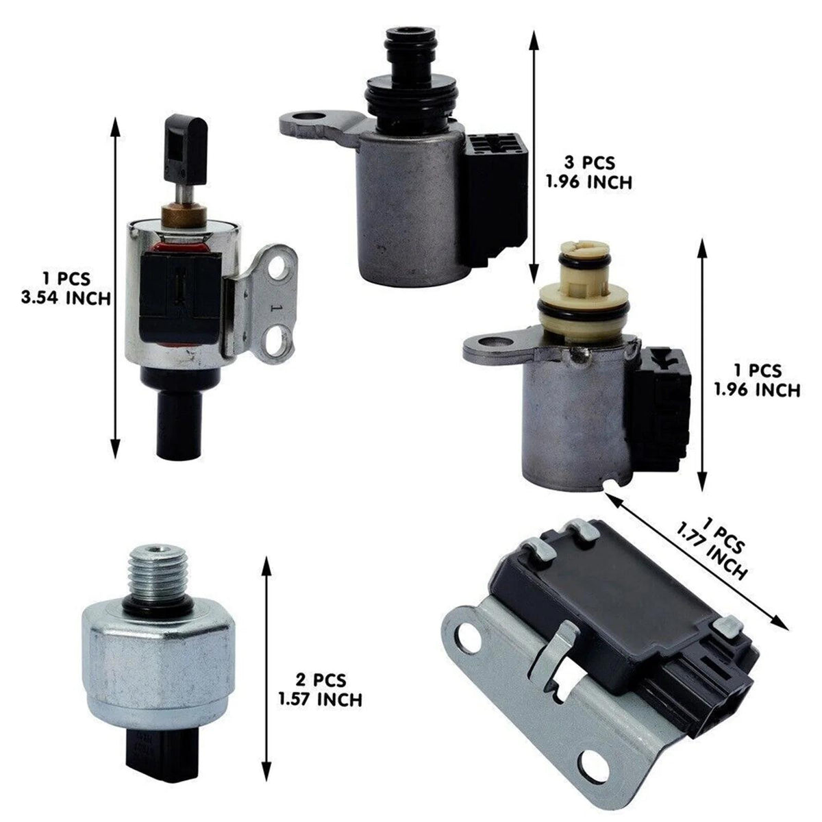 2009-2012 Nissan Altima L4 2.5L QR25DE Engine CVT Transmission Solenoid Valve Kit 33446-JF011 203452A 33435J Generic