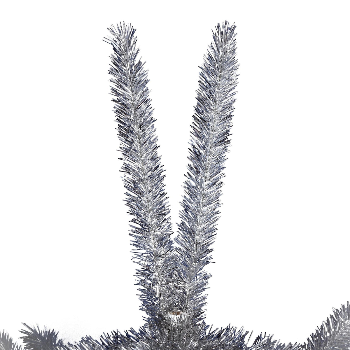 Vickerman 8'  Aluminum Artificial Christmas Tree, Unlit - Faux Christmas Tree - Seasonal Indoor Home Decor
