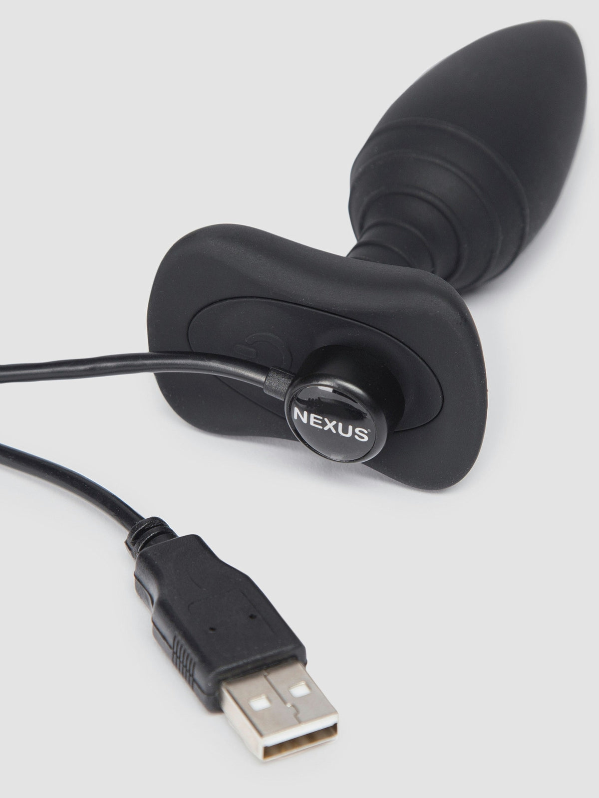 Nexus Ace Small Quiet Remote Control Vibrating Butt Plug, Black