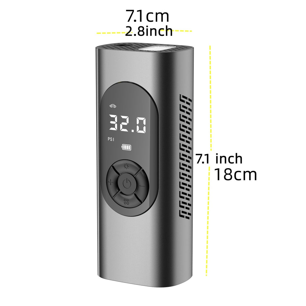 Tire Inflator Portable Air Compressor For Car Tire, Cordless & Strong Power Air Pump For Car Tire With 6000mAh Battery Fast Inflate 150PSI Tire Pump