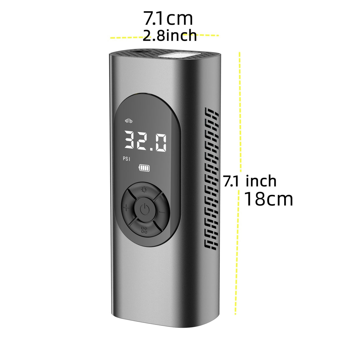Tire Inflator Portable Air Compressor For Car Tire, Cordless & Strong Power Air Pump For Car Tire With 6000mAh Battery Fast Inflate 150PSI Tire Pump