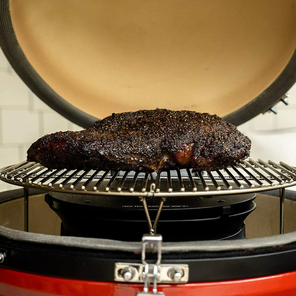 Kamado Joe KJ-Hyper Classic SloRoller with Cooking Rack, Black