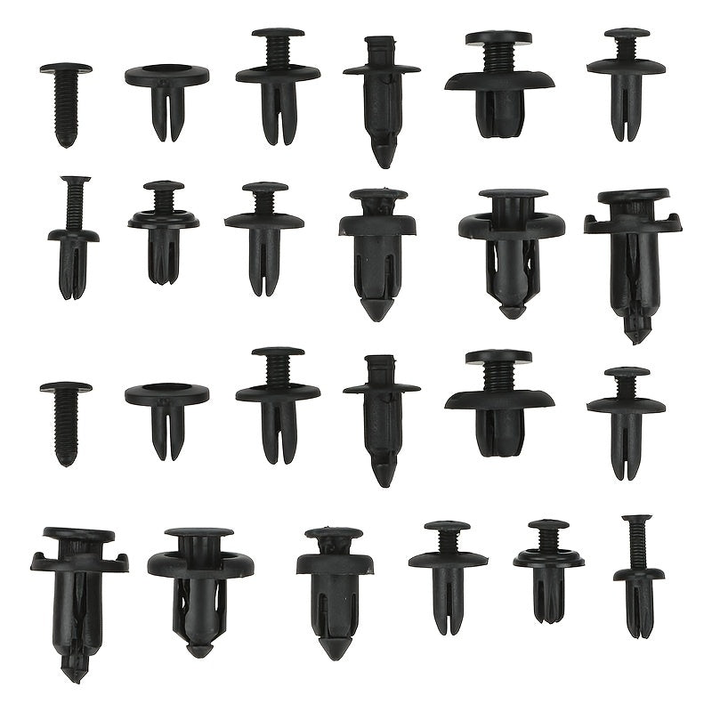300/620pcs Bumper Retainer Clips, Car Plastic Rivets Fasteners Push Retainer Kit Popular Sizes Auto Push Pin Rivets Set Door Trim Panel Fender Clips