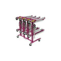 GoJak Rack 456 Portable StoraRack with Wheels Holds 4 GoJaks