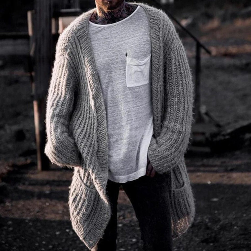 New Arrival Men Autumn Sweater Fashion Pattern Design Korean Style Long Sleeve