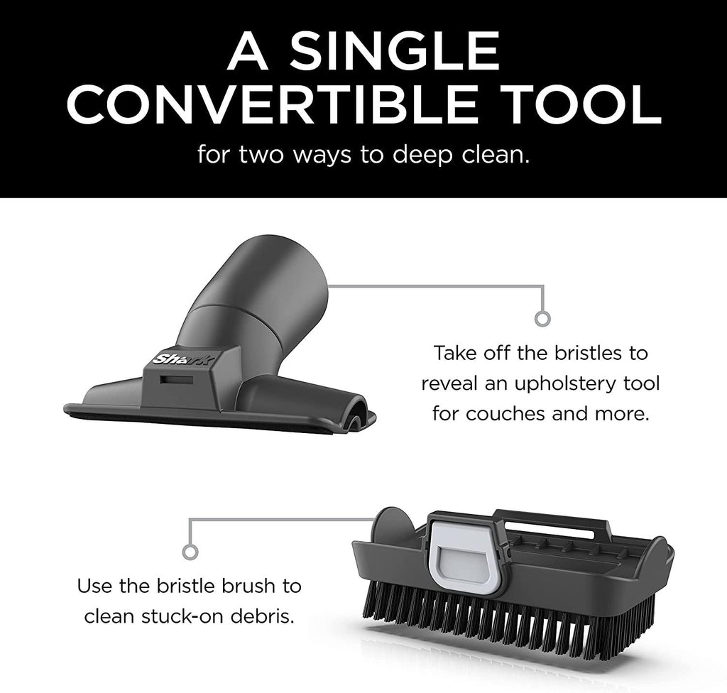 Shark HV343AMZ Rocket Corded Stick Vacuum with Self-Cleaning Brushroll, Lightweight &amp; Maneuverable, Perfect for Pet Hair Pickup, Converts to a Hand Vacuum, with Crevice &amp; Upholstery Tools, Blue/Silver