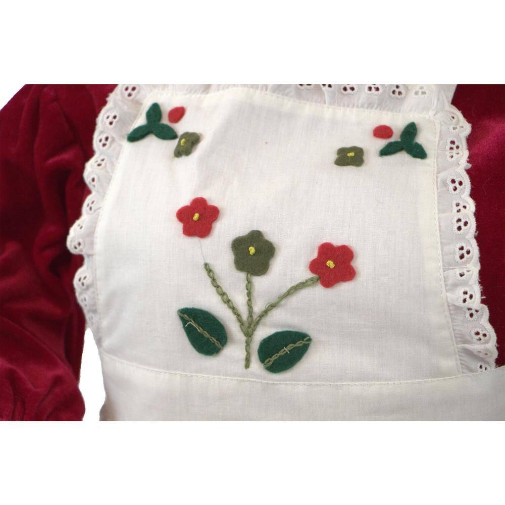36 in. Christmas Baking Mrs. Claus with Apron, Christmas Cookies, Music and Motion
