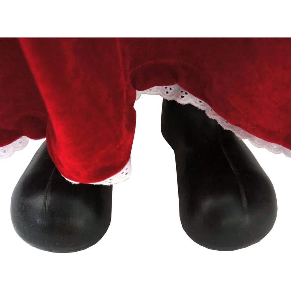 36 in. Christmas Baking Mrs. Claus with Apron, Christmas Cookies, Music and Motion
