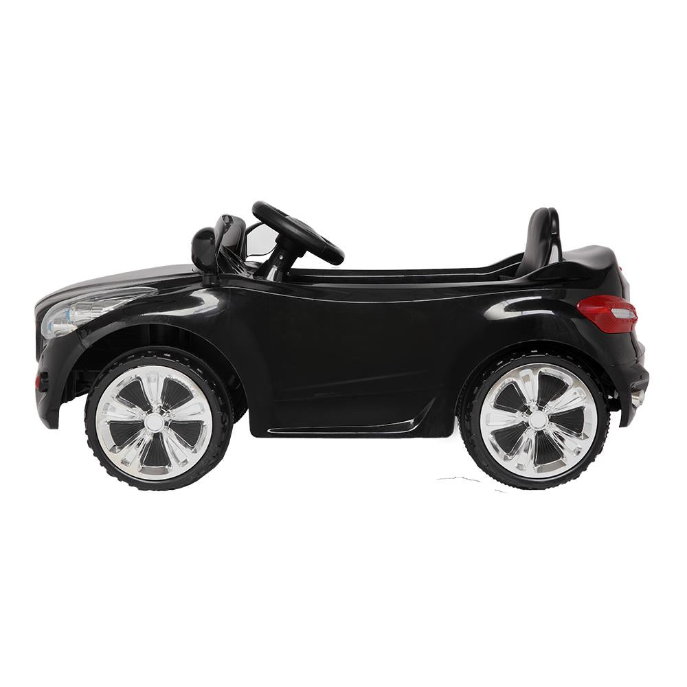 Veryke Electric Sport Cars for Kids, Gift 12V Children Ride-On Toy Car w/ Remote Control, 3 Speeds, Spring Suspension, LED Lights, Black