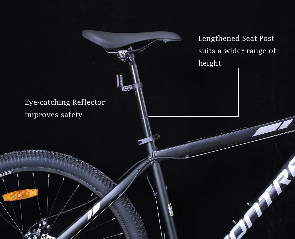 Mountain Bike 26 Inch Wheels,Contrex 21 Speed Aluminum Frame Trail Bicycle with Suspension Multiple Colors Double Disc Brake, Lightweight,for Men Women Adult