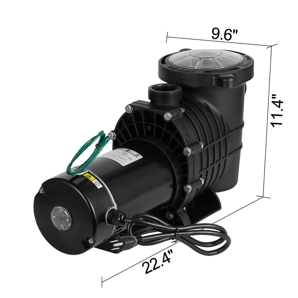 1.5/2.0hp inground swimming pool pump motor strainer generic for outdoor pump