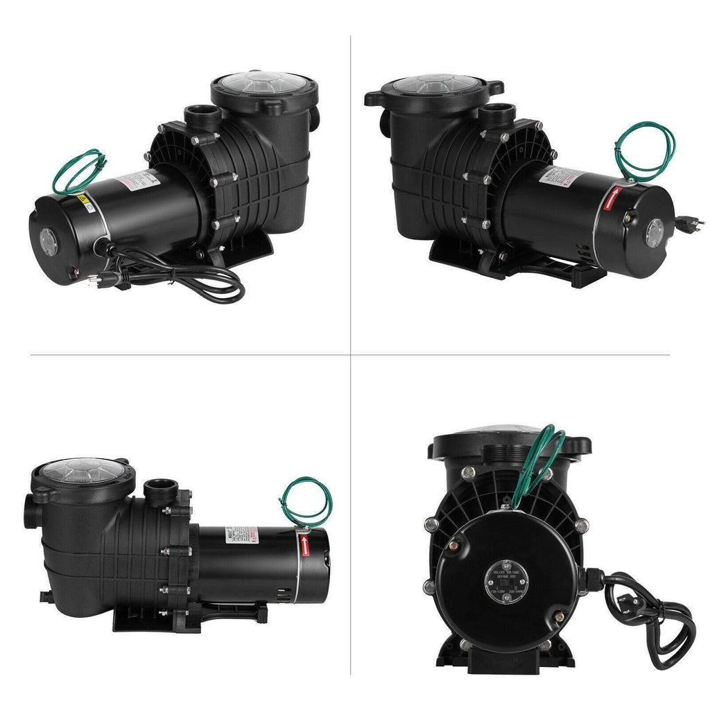 1.5/2.0hp swimming pool pump motor w/ strainer generic for outdoor replacement
