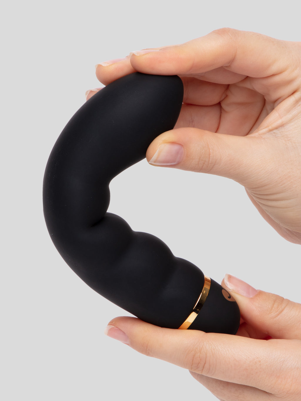 Lovehoney Ripple Effect 20 Function Silicone G-Spot Vibrator, Black