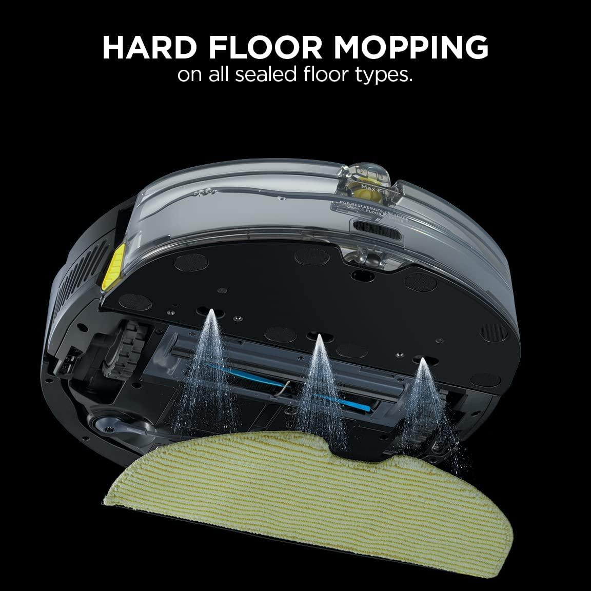 Shark AI Robot Vacuum &amp; Mop, Black/Silver (RV2001WD)
