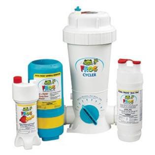 5400 Series Complete In Line Chlorinator With Mineral Cartridge Bac Pac Bam for Inground Swimming Pools - 1