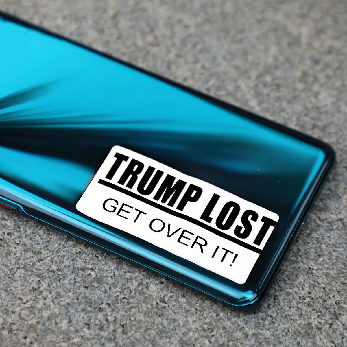 "TRUMP LOST GET OVER IT" 50 Pack Political Stickers Decals Election 2024 Generic