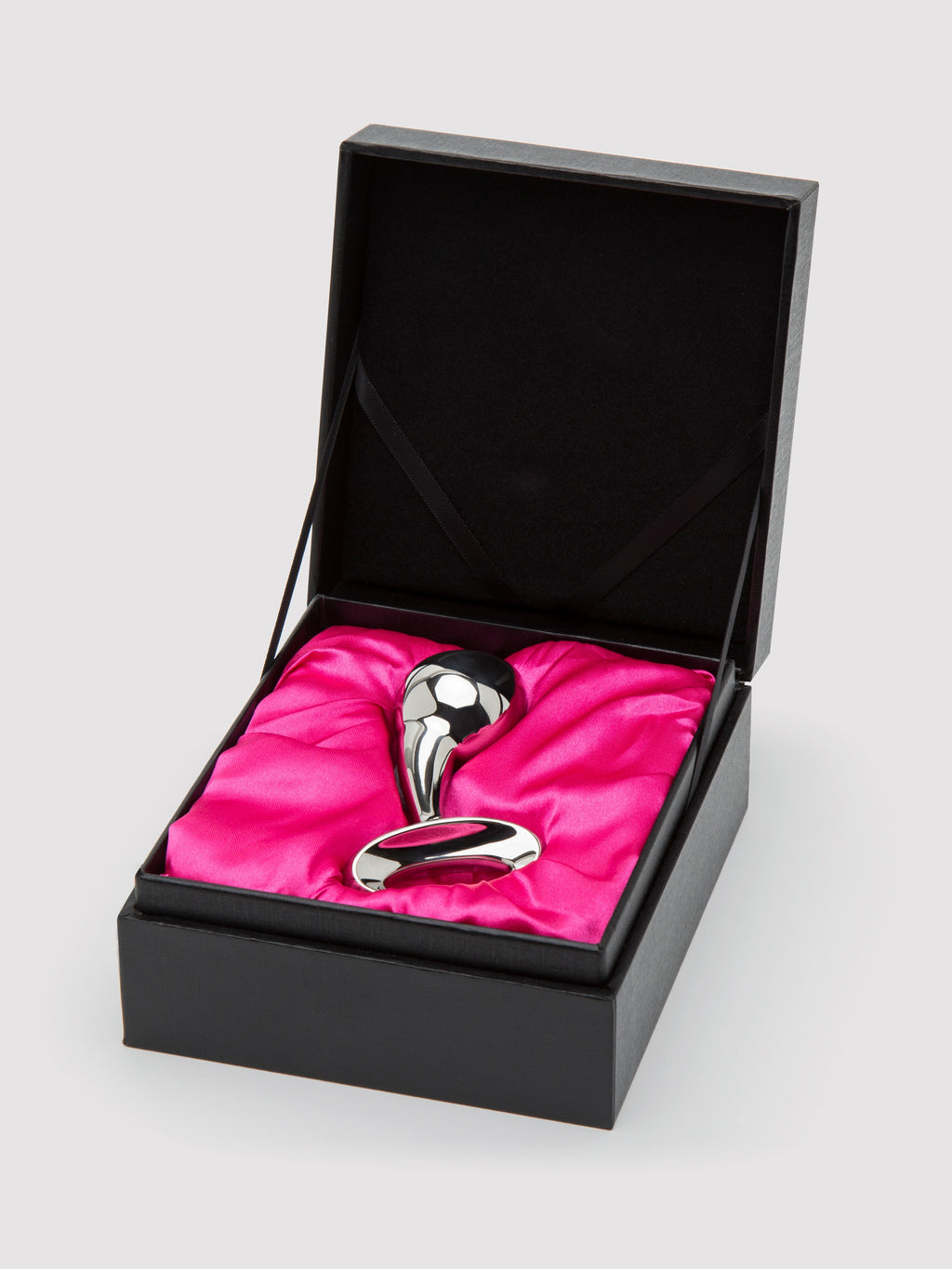 njoy Pure Plug Medium Stainless Steel Butt Plug, Silver