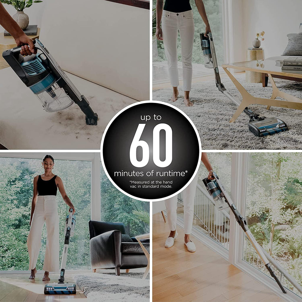 Shark IZ462H Vertex Ultra Lightweight Cordless Stick Vacuum with DuoClean PowerFins, Crevice, Pet Multi-Tool, Anti-Allergen, Brush, Removable Handheld