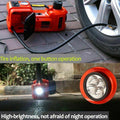 Car Jack 12V 5T Hydraulic Floor Rolling Tire Inflator Pump Flashlight Hammer Set