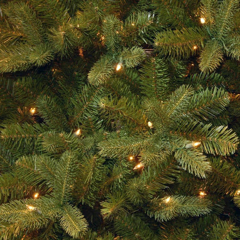 6-1/2 ft. Feel Real Downswept Douglas Fir Hinged Artificial Christmas Tree with 650 Clear Lights