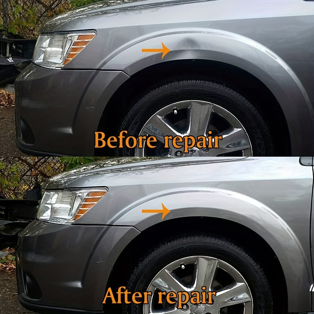 Auto Body Dent Repair Kit, Car Dent Puller With Golden Dent Puller For Auto Body Dent Removal, Minor Dent And Deep Dent Removal