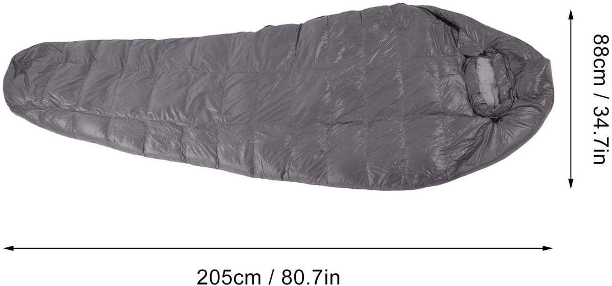 Qinyayoa Cold Weather Sleeping Pack, Warm Mummy Sleeping Bag for Hifor Camping