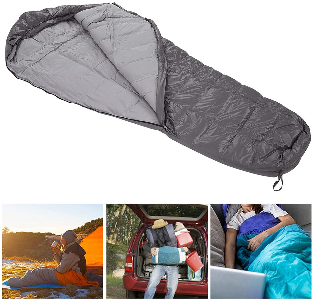 Qinyayoa Cold Weather Sleeping Pack, Warm Mummy Sleeping Bag for Hifor Camping