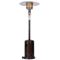Draliance Outdoor Portable Gas Heater,46000 BTU,88" Tall Premium Standing ,With Auto Shut Off ,Wheels And Base Reservoir