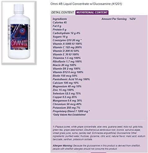 Omni Drop Program Bundle *Fab4 + SF Charge* (Includes: Omni Drops w/Program Guide, Omni IV w/Glucosamine, OmniTrim Nite Lite, Fiber n Mor and SF Charge-Punch)