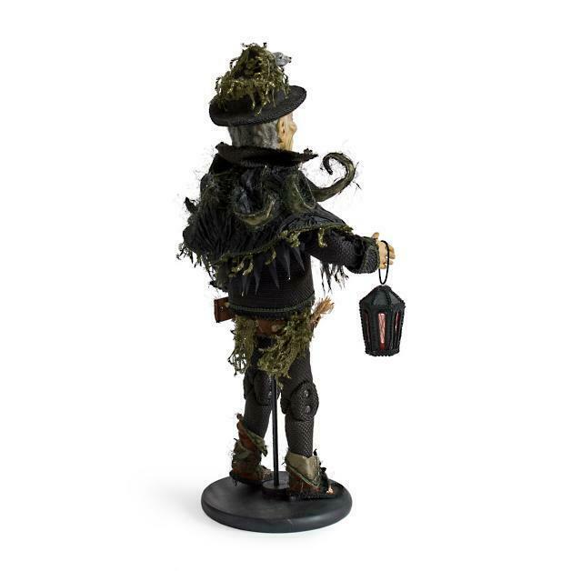 24" Katherine's Collection Graveyard Groundskeeper Posable Halloween Art Doll
