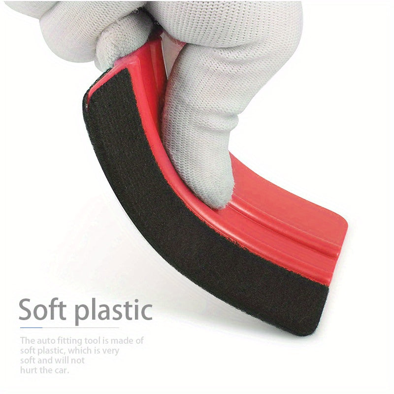 13pcs Car Vinyl Film Wrapping Tools Car Sticker Film Scraper Kit Auto Felt Squeegee Scraper Set Knife Decal Plaste Accessories