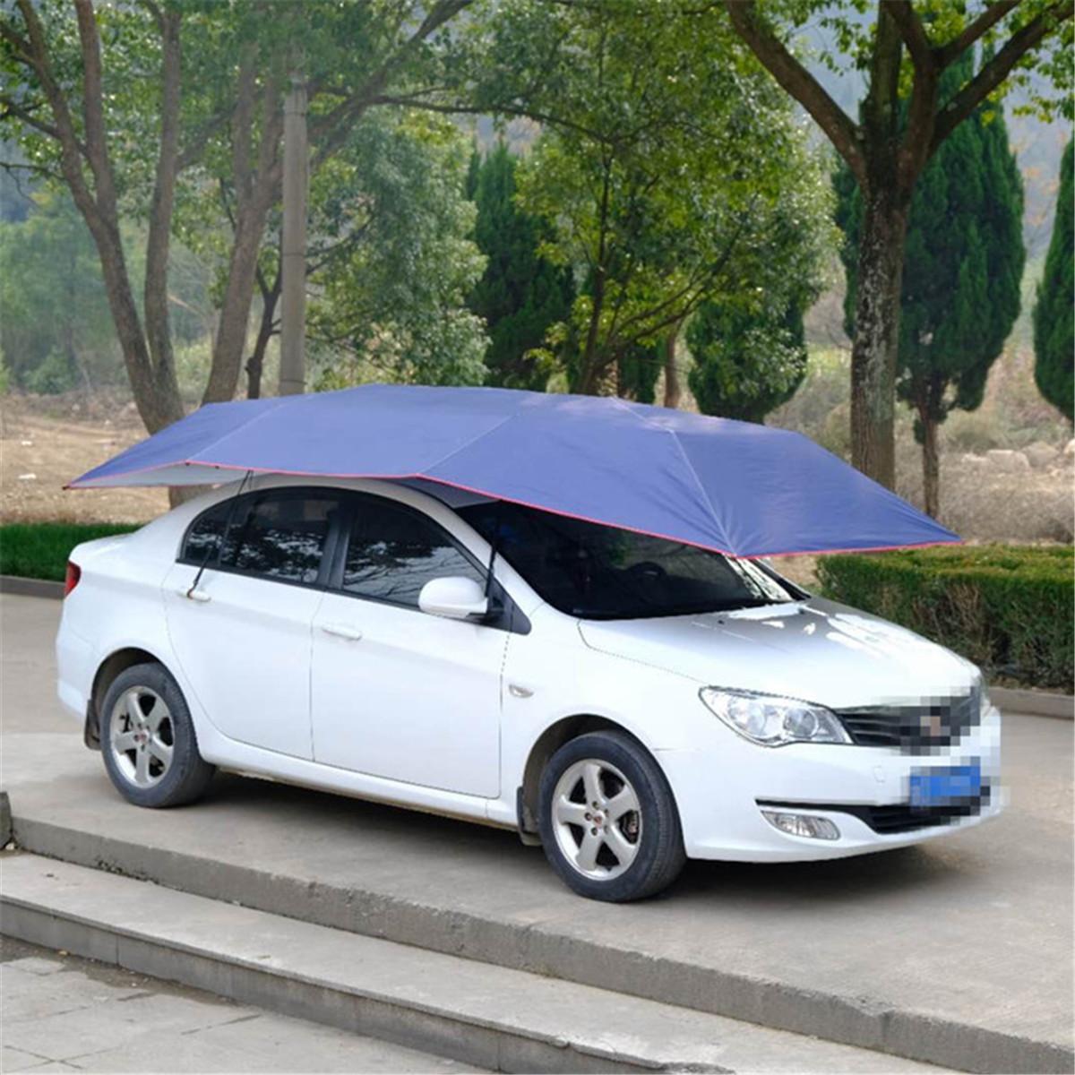 Portable  Car Umbrella Tent Waterproof Anti UV 400x210cm