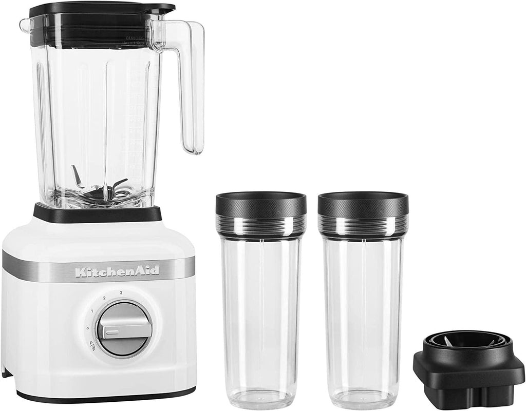 KitchenAid K150 3 Speed Ice Crushing Blender with 2 Personal Blender Jars - KSB1332