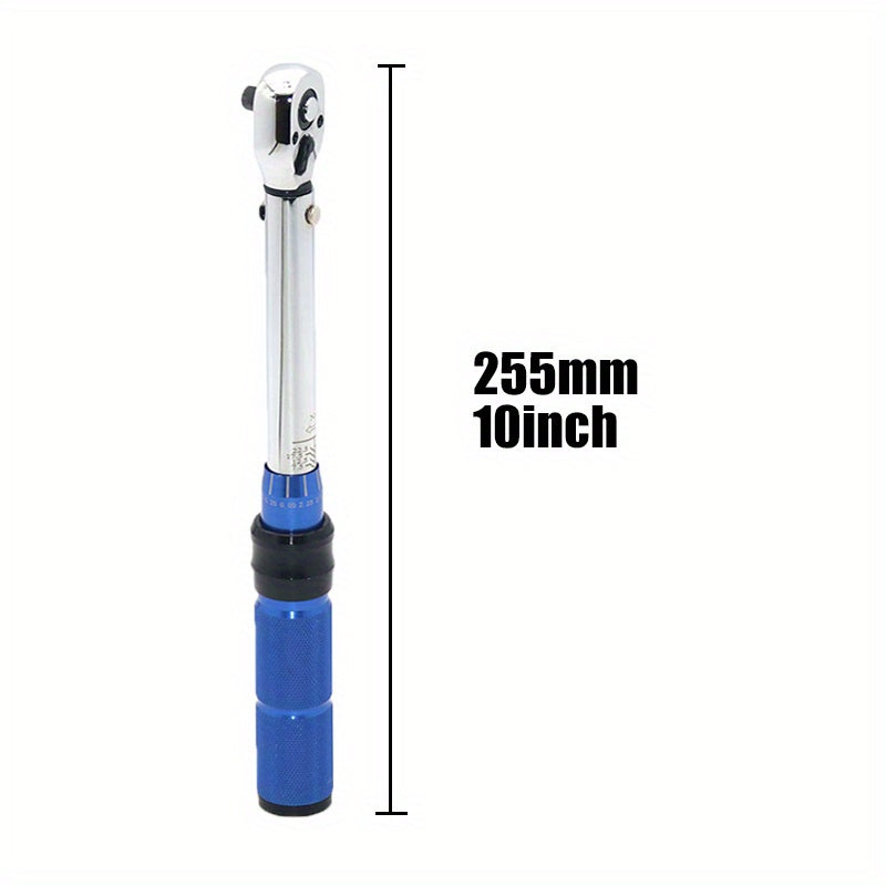 Torque Wrench 3/8'' 1/4''Square Drive Head Adjustable Torque Spanner 5-25N.m Hand Tools For Car Repair And Bike Repairing Square Drive Torque Key