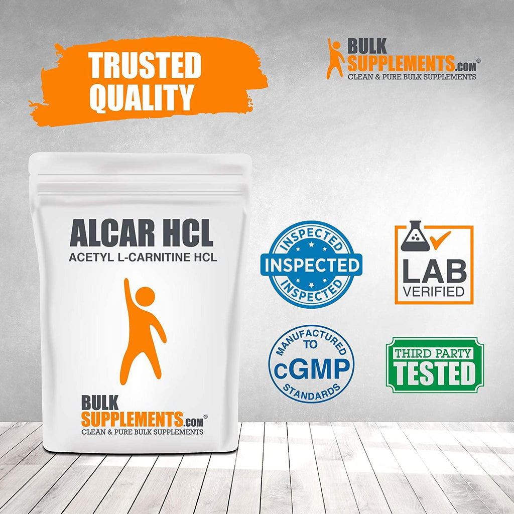 BulkSupplements.com ALCAR HCl (Acetyl L-Carnitine HCl) (5 Kilograms - 11 lbs)