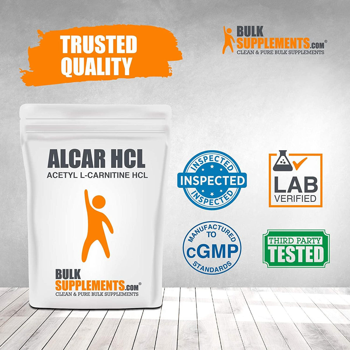 BulkSupplements.com ALCAR HCl (Acetyl L-Carnitine HCl) (5 Kilograms - 11 lbs)
