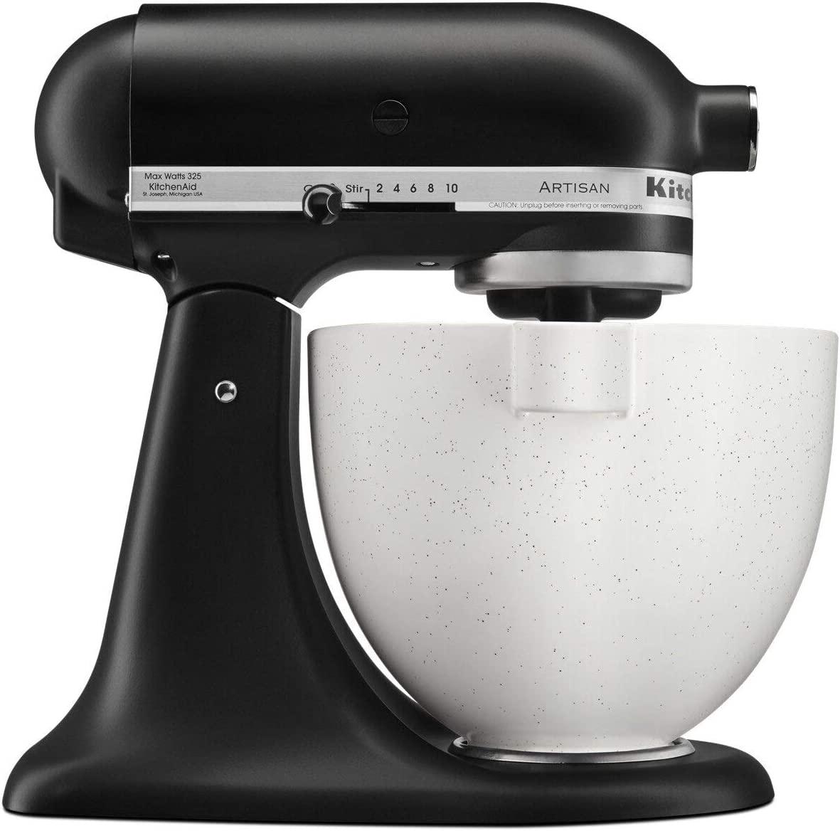 KitchenAid 5 Quart Speckled Stone Ceramic Bowl