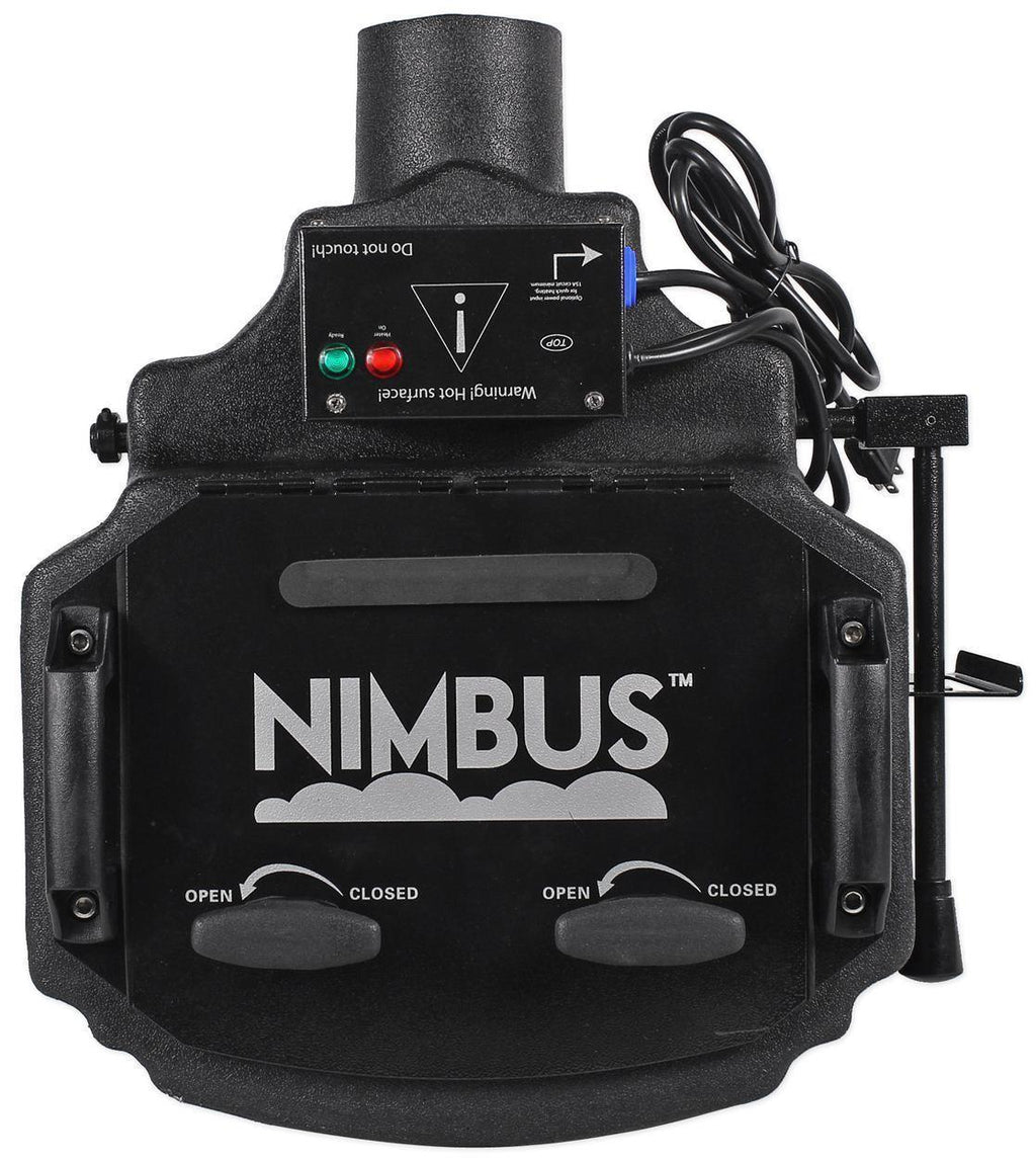 Chauvet DJ Nimbus Plug/Play Dry Ice Fog Machine+Nimbus Cart+2 Strobe Lights