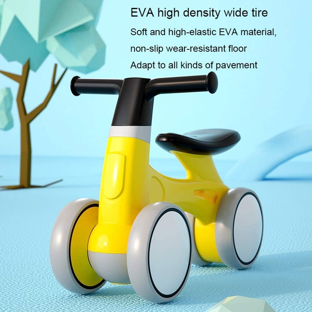 JLFSDB Kids Bike BMX Bike for Kids Boys Girls Bicycle Baby  Bike, Cute Toddler Bikes 12-36 Months Gifts for 1-3 Year Old Girl Bike to Train Baby from Standing to Running Silent &amp; Soft