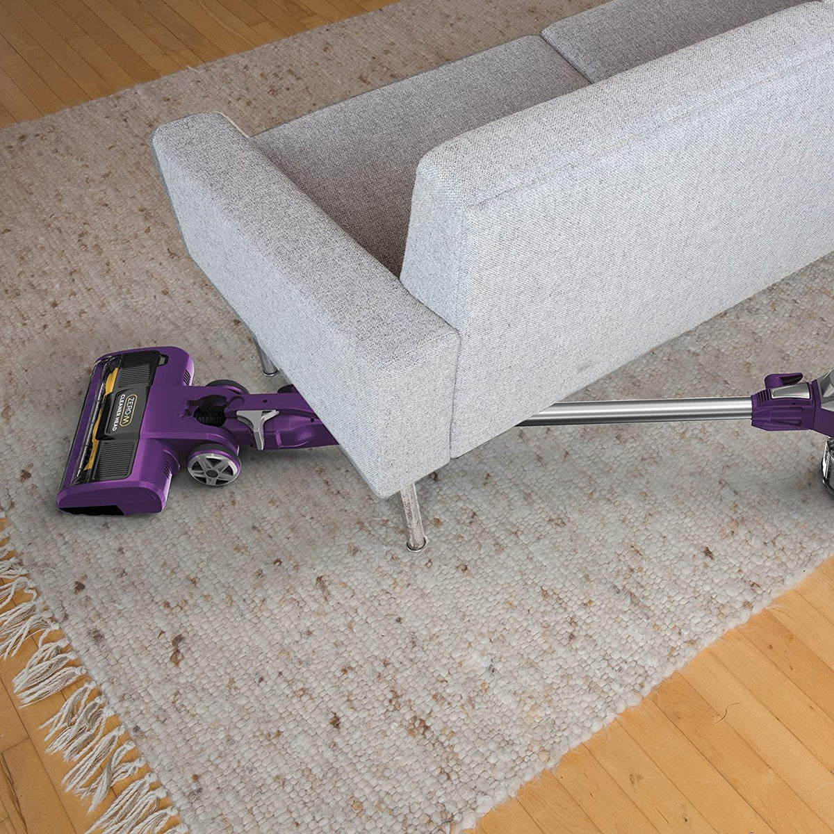 Shark ZS351 Rocket Corded Ultra-Light Vacuum with Zero-M Anti-Hair Wrap Technology, XL Dust Cup, Hand Vacuum Mode, &amp; Swivel Steering, Plum Purple