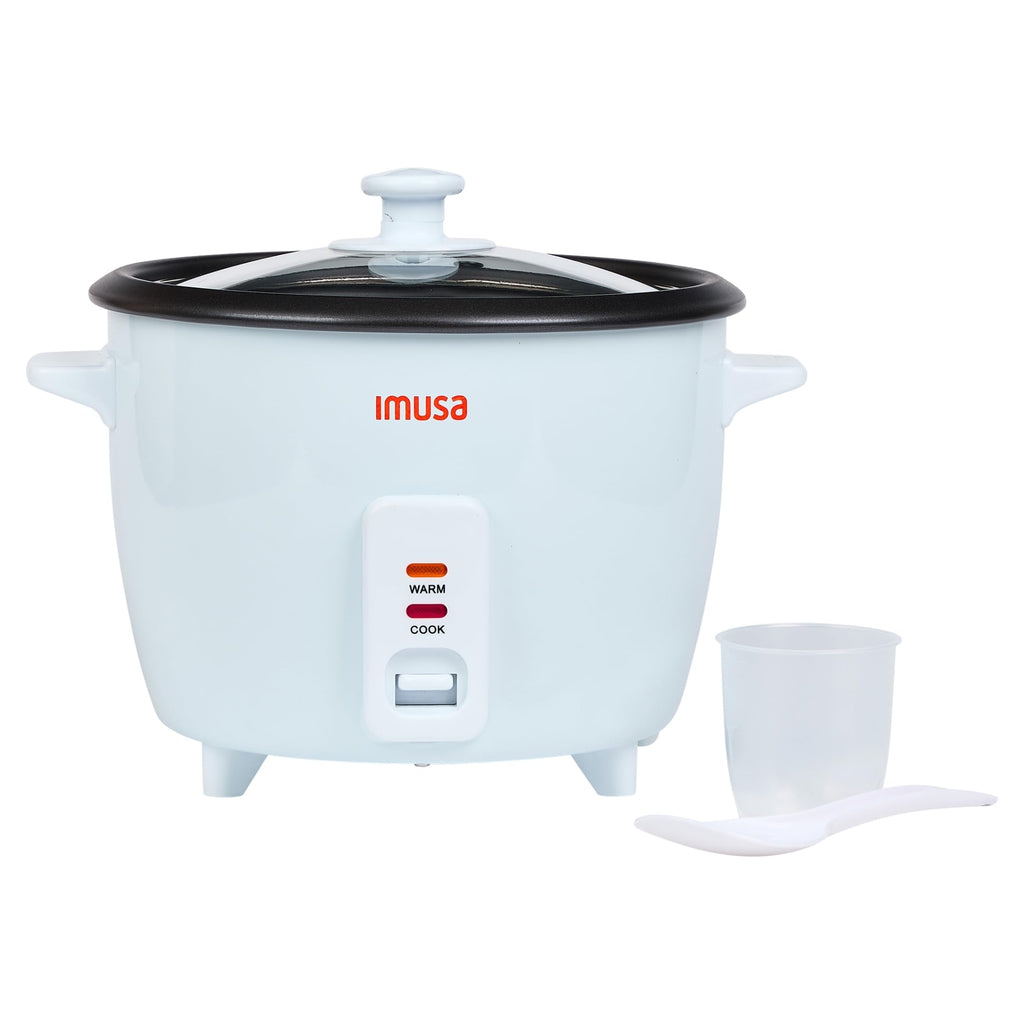 Electric Rice Cooker 16 Cup Cooked 8 Cup Uncooked – Ceramic Nonstick Pot, Multi Cooker for Rice, Quinoa, Oatmeal, Stew – Keep Warm Function – Compact for Kitchen Dorm RV