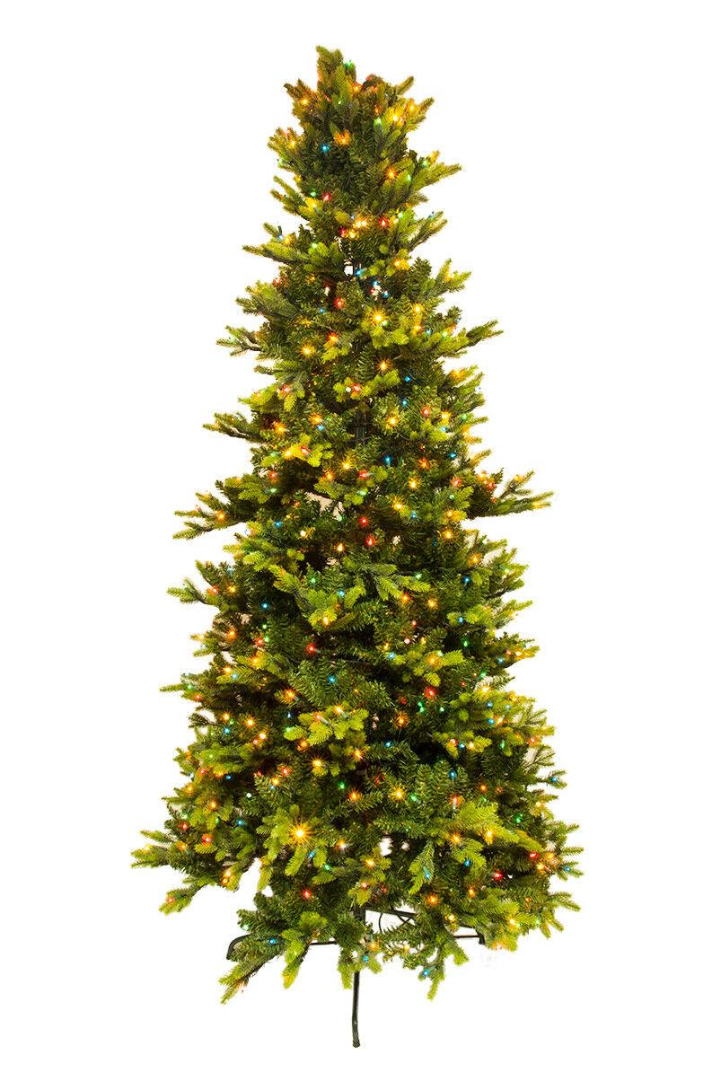 9' ft Bethlehem Noble Christmas Spruce Tree w/ Swift Lock &amp; Multi Light Function