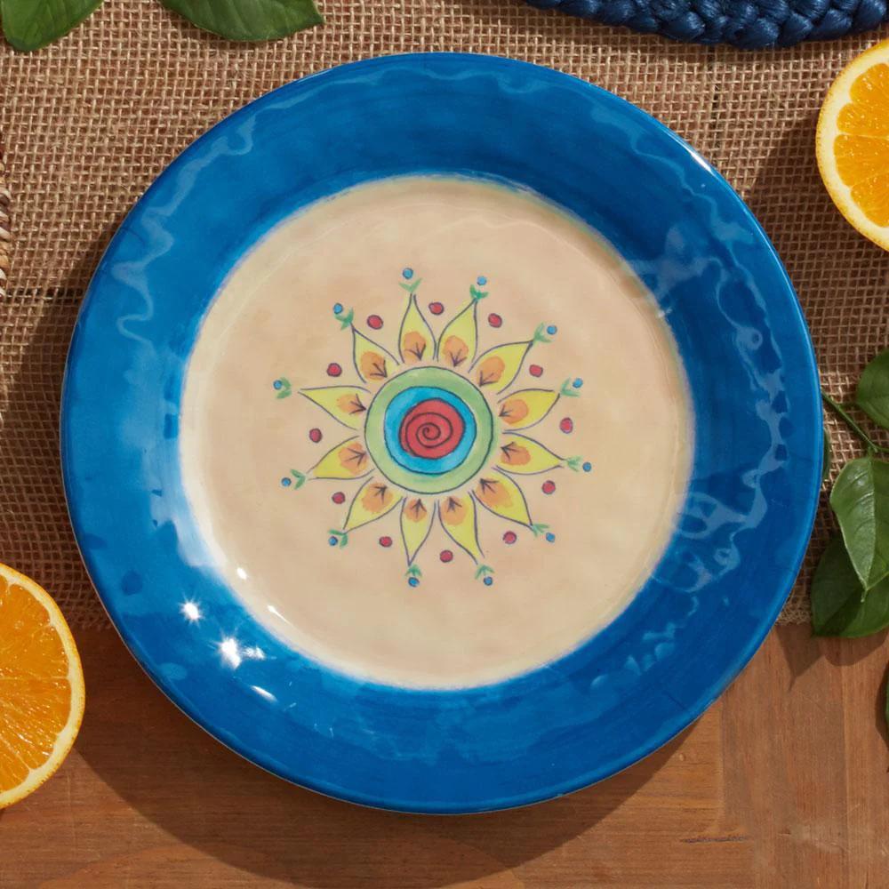 MerisellaSet of 4 Outdoor Melamine Dinner Plates