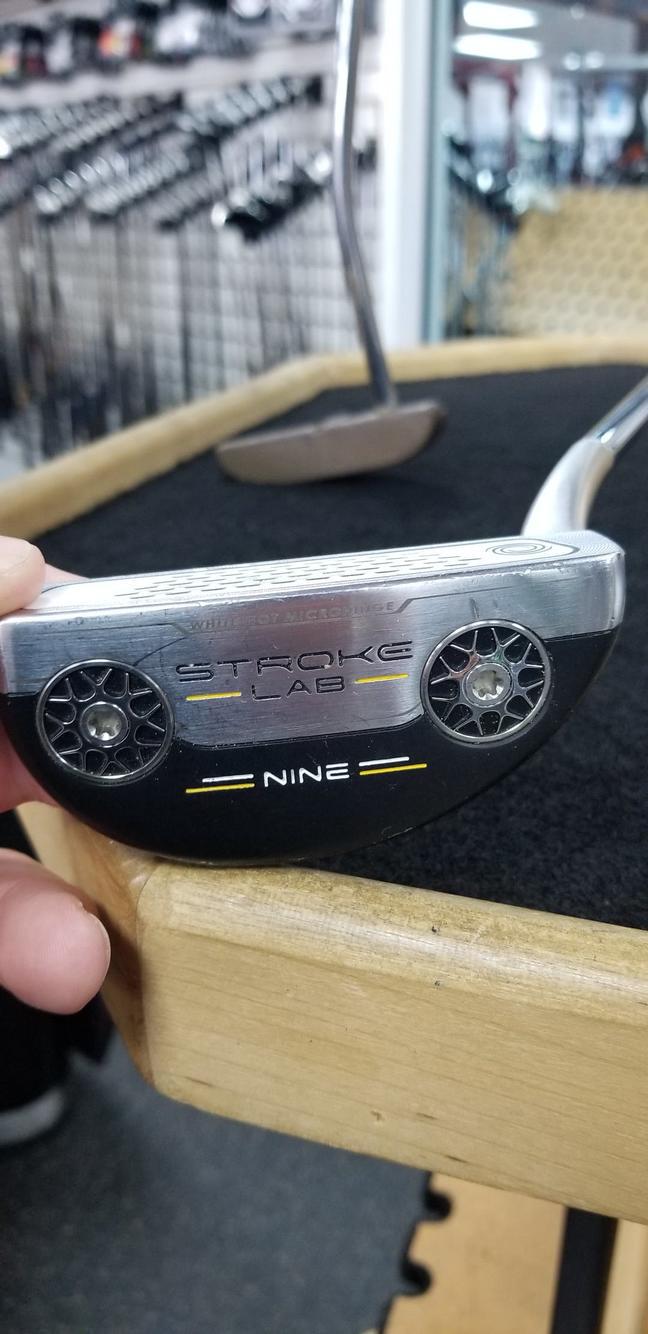 Used Odyssey Stroke Lab 9 Standard Mallet Golf Putters