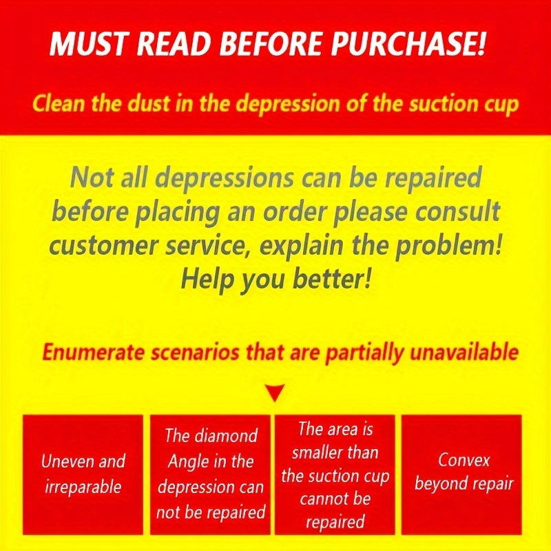 Car Depression Repair Artifact Suction Device Door Concave-Convex Suction Sheet Metal Multifunctional Tool Body Traceless Drawing Strength