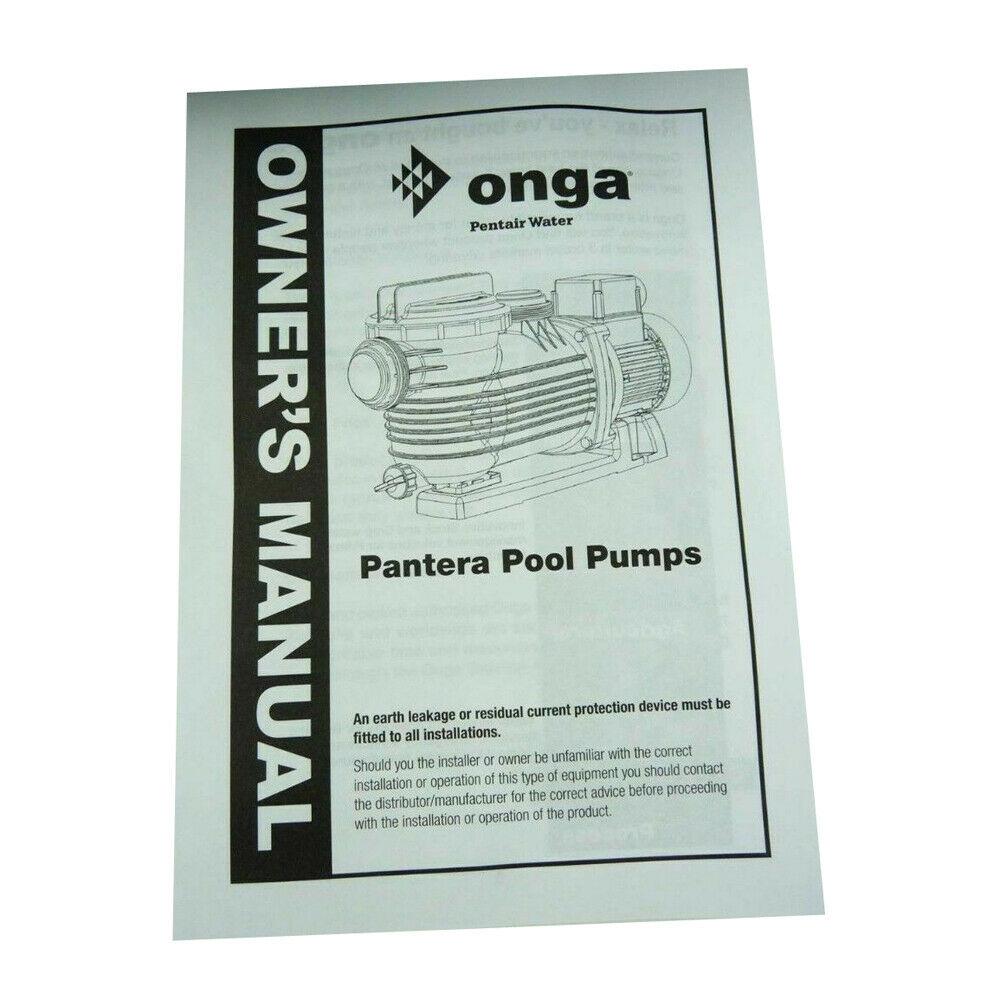 onga pantera pool pump ppp1500 1.5hp 1.2kw swimming pool &amp; spa pump