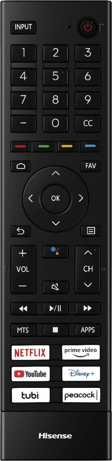 hisense u6g series 50" 4k uled android smart tv - 2021 model
