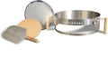 KettlePizza Deluxe Pizza Oven Kit for Kettle Grills - Includes Stone and Metal