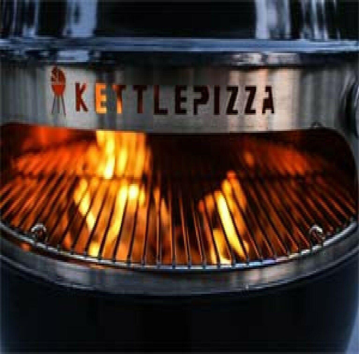 KettlePizza Deluxe Pizza Oven Kit for Kettle Grills - Includes Stone and Metal