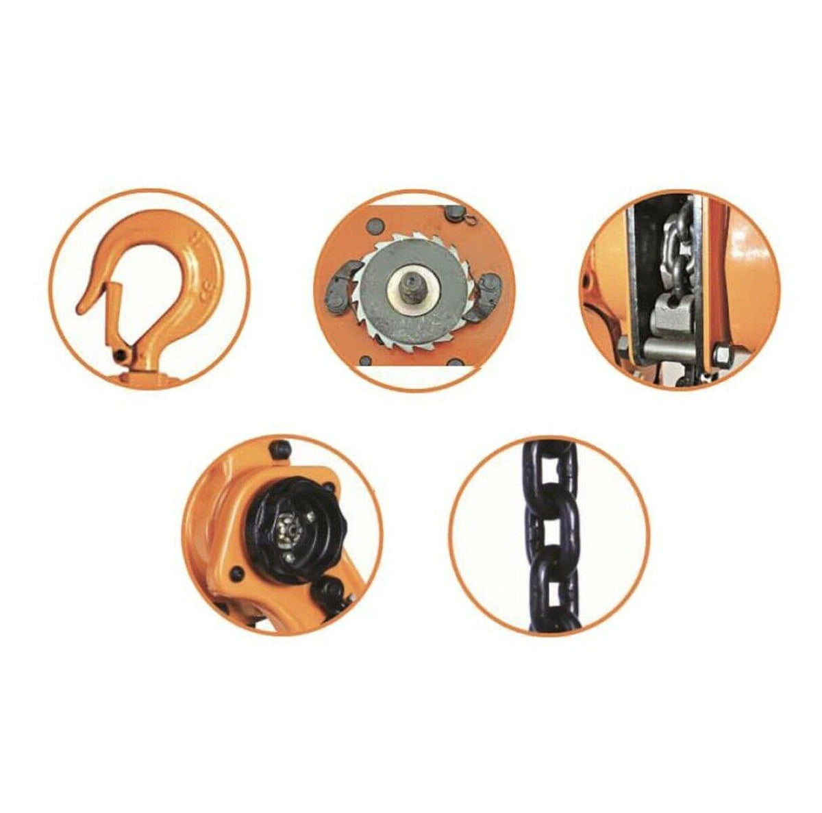 1.5 Ton 1.5Mtr Ratcheting Lever Block Chain Hoist Puller Pulley E300 S2u